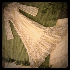 Vintage Lace UNION MADE Dress 5/6 ILGWU ✨ Floral ✨